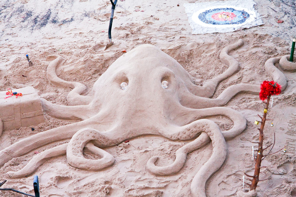 The 24th Annual Coney Island Sand Sculpting Contest on August 16
