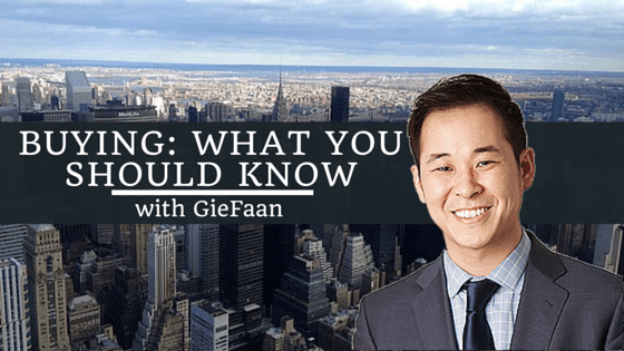 Buying: What You Should Know with GieFaan
